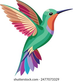 A hummingbird looks awesome and wow