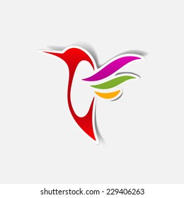  hummingbird sticker