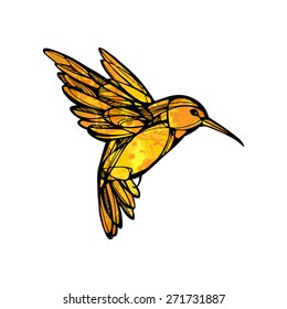 Hummingbird. Vector illustration