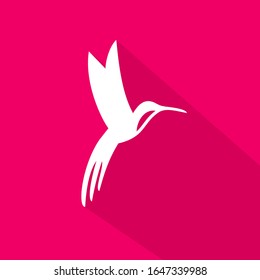Hummingbirds se irá abajo - ilustración de icono
