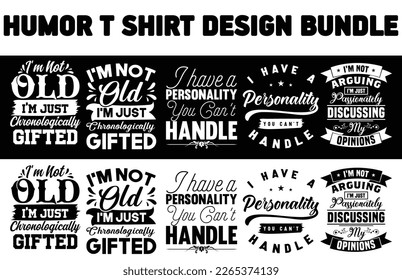 Humor t-shirt design bundle humor shirt design