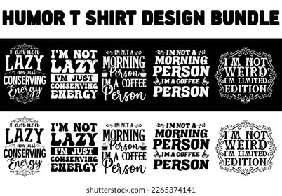 Humor t-shirt design bundle humor shirt design