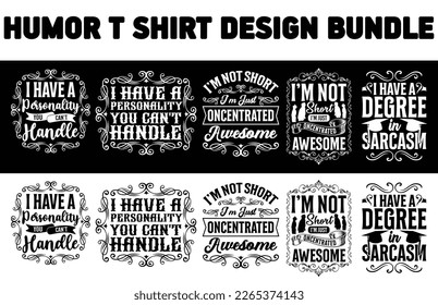 Humor t-shirt design bundle humor shirt design