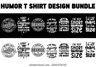 Humor t-shirt design bundle humor shirt design