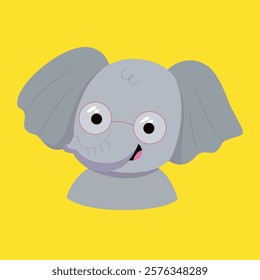 
Humorous elephant persona for little ones 