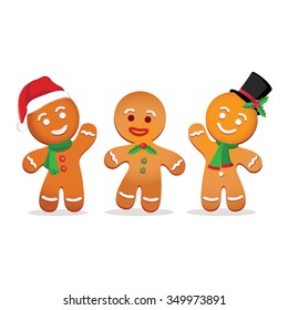 Humorous gingerbread man