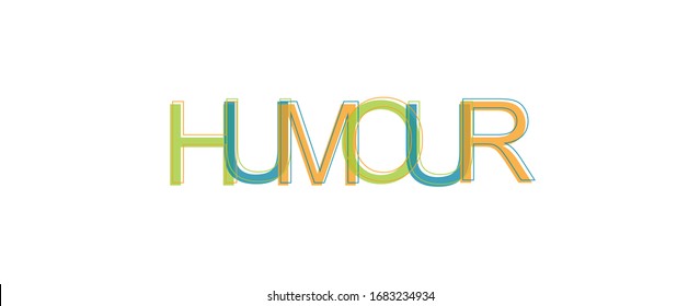 Humour Word Concept. 