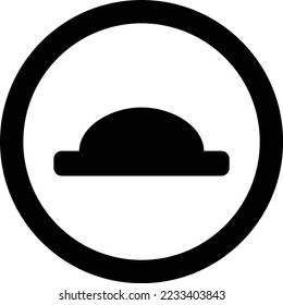 Hump Vector Icon Design Illustration