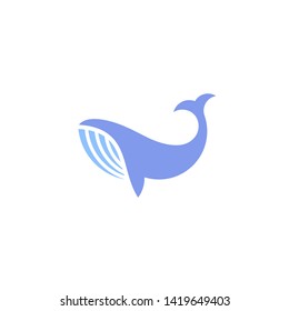 Whale Logo Made Golden Ratio Principles Stock Vector (Royalty Free ...