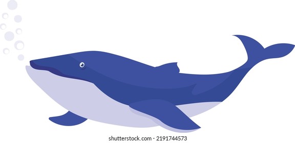 Humpback white side dolphin Concept vector color icon design, Deep sea creature symbol, Aquatic Elements Sign, Underwater animal stock illustration