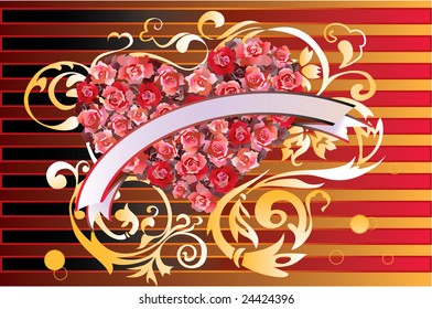 hundred roses bouquet for Valentine