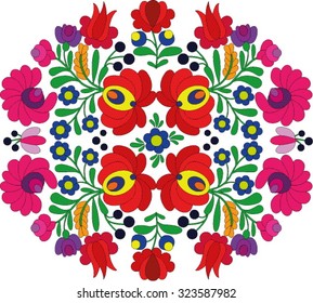 Hungarian Folk Art Stock Vector (Royalty Free) 323587982 | Shutterstock