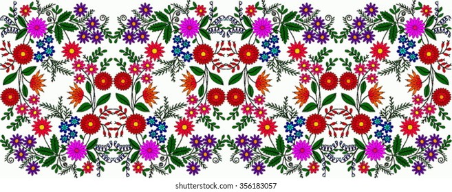 Hungarian Folk Art Stock Vector (Royalty Free) 356183057 | Shutterstock