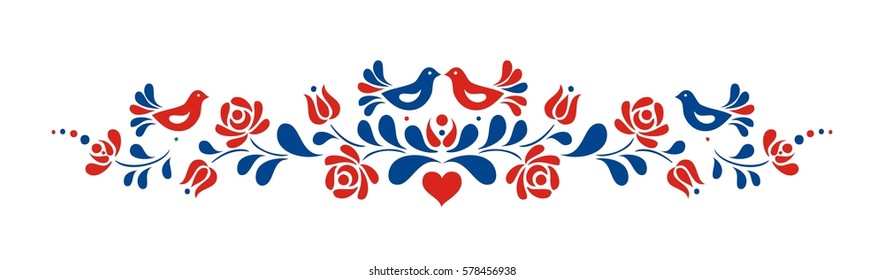 Hungarian Folk Motif