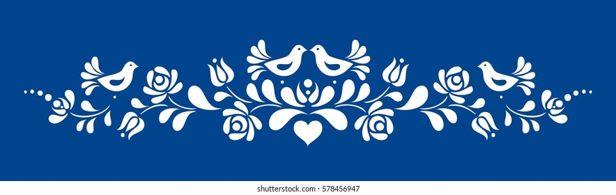 Hungarian Folk Motif