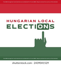 Hungarian local elections are scheduled for 9 June 2024. Mayors across the country will be elected.