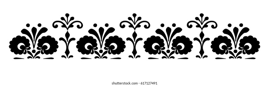 Hungarian motifs patterns endless beautiful