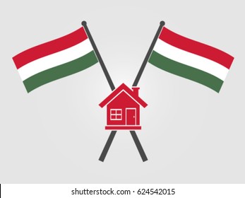 Hungary Emblem Home