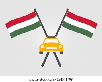 Hungary Emblem Taxi