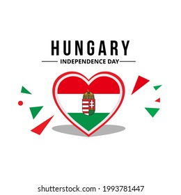 hungary flag and country coat of arms