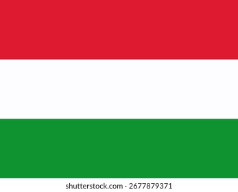 Hungary flag icon. Hungary national flag. Vector illustration.