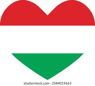 Hungary flag illustrator country flags round symbol nation 