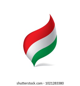Hungary flag, vector illustration