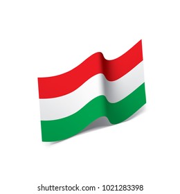 Hungary flag, vector illustration