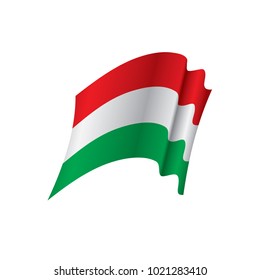 Hungary flag, vector illustration