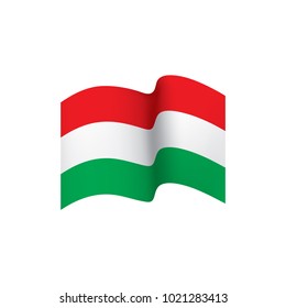 Hungary flag, vector illustration