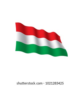 Hungary flag, vector illustration