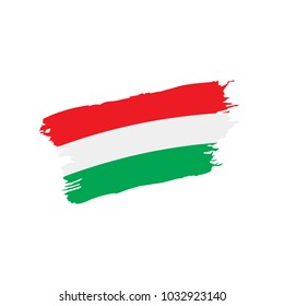 Hungary flag, vector illustration