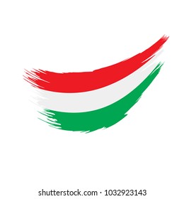 Hungary flag, vector illustration