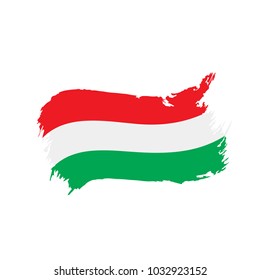 Hungary flag, vector illustration