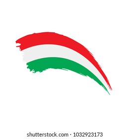 Hungary flag, vector illustration