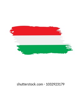 Hungary flag, vector illustration