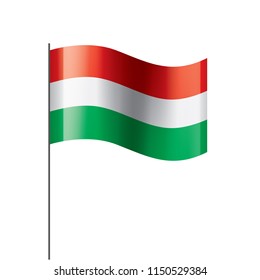 Hungary flag, vector illustration