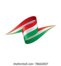 Hungary flag, vector illustration