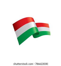 Hungary flag, vector illustration