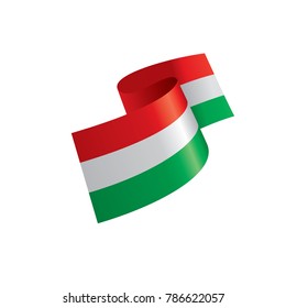 Hungary flag, vector illustration