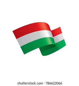Hungary flag, vector illustration