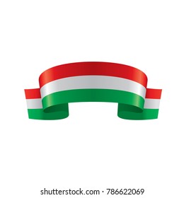 Hungary flag, vector illustration