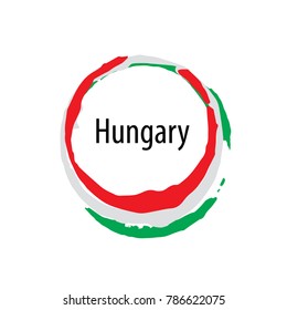 Hungary flag, vector illustration