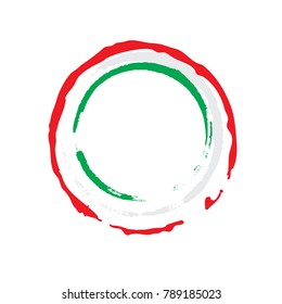 Hungary flag, vector illustration