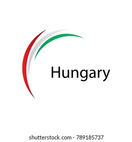 Hungary flag, vector illustration