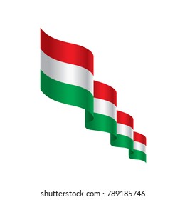 Hungary flag, vector illustration