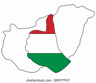 Hungary hand signal