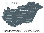 Hungary map