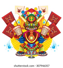 Hungry Ghost Day Festival, 
Chinese Celebration That Permitting All Ghosts To Receive Food And Drink
