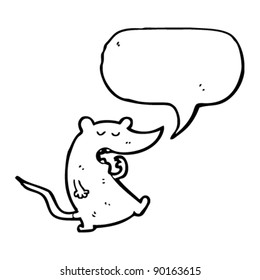 Hungermaus-Cartoon